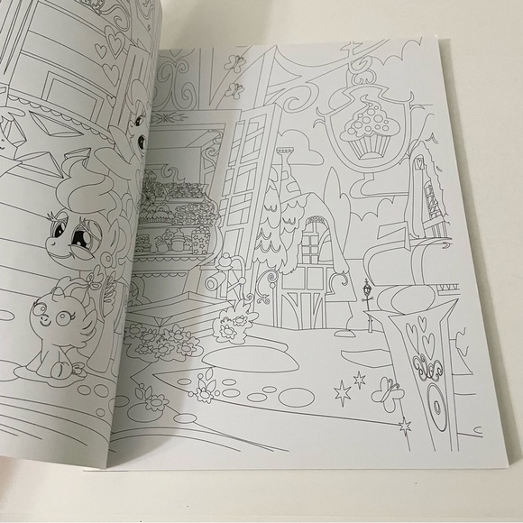 My Little Pony Coloring Harmony Book Dazzling Designs in Equestria - Picture 11 of 16